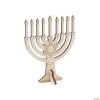 Promo ???? DIY Unfinished Wood Menorah Stand-Ups - 12 Pc. ????