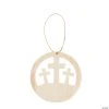 Wholesale ???? DIY Unfinished Wood Resurrection Crosses Ornaments - Makes 12 ????