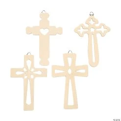 Best Pirce ⭐ DIY Wood Wall Crosses - 12 Pc. ????