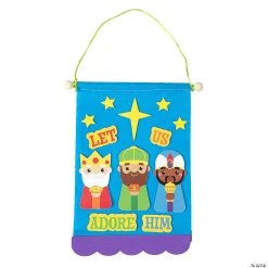 Best Sale ???? Epiphany Felt Banner Religious Craft Kit - Makes 12 ????