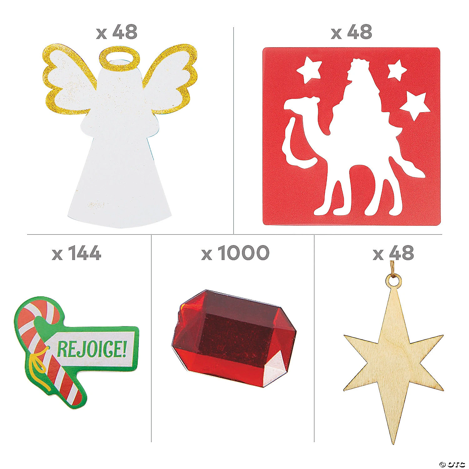 Budget ???? Faith ???? Christmas Kids’ DIY Craft Supplies Kit for 48 ✨ 2 Budget ???? Faith ???? Christmas Kids’ DIY Craft Supplies Kit for 48 ✨ - Image 2