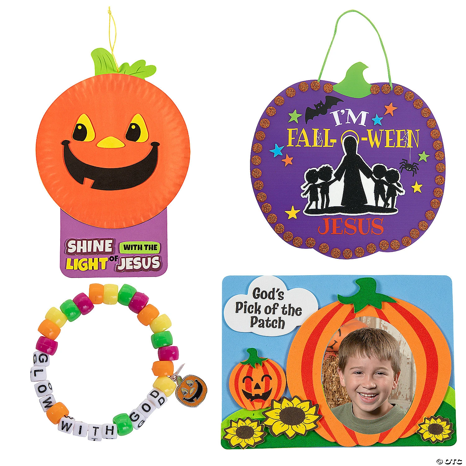 Wholesale ???? Fall-O-Ween Jesus Craft Kit Assortment - Makes 48 ???? 1 Wholesale ???? Fall-O-Ween Jesus Craft Kit Assortment - Makes 48 ????