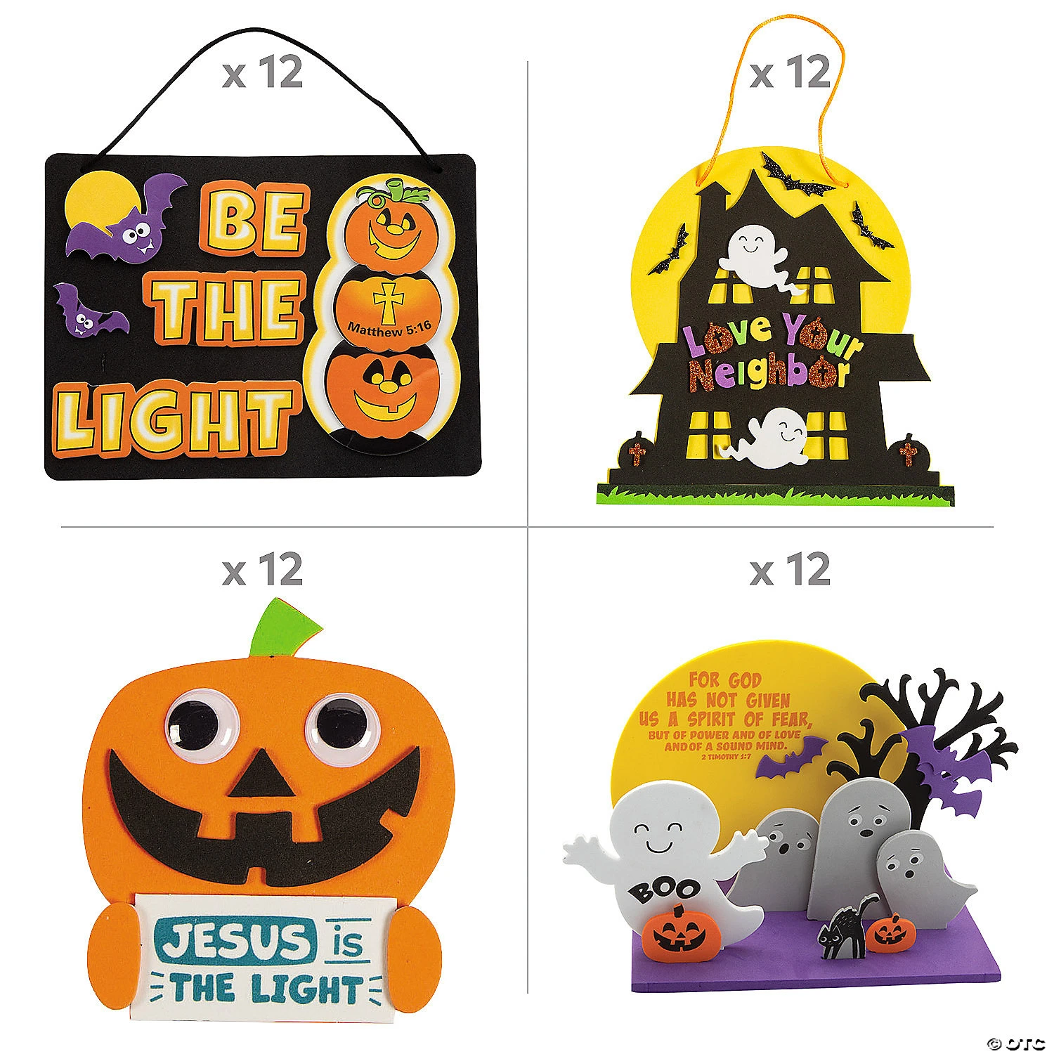 Coupon ???? Fear Not with God ???? Halloween Craft Assortment - Makes 48 ✨ 2 Coupon ???? Fear Not with God ???? Halloween Craft Assortment - Makes 48 ✨ - Image 2