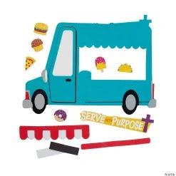 US Toy Sales 2024 -US Toy Sales 2024 food truck vbs picture frame magnet craft kit makes 1214104034 a01