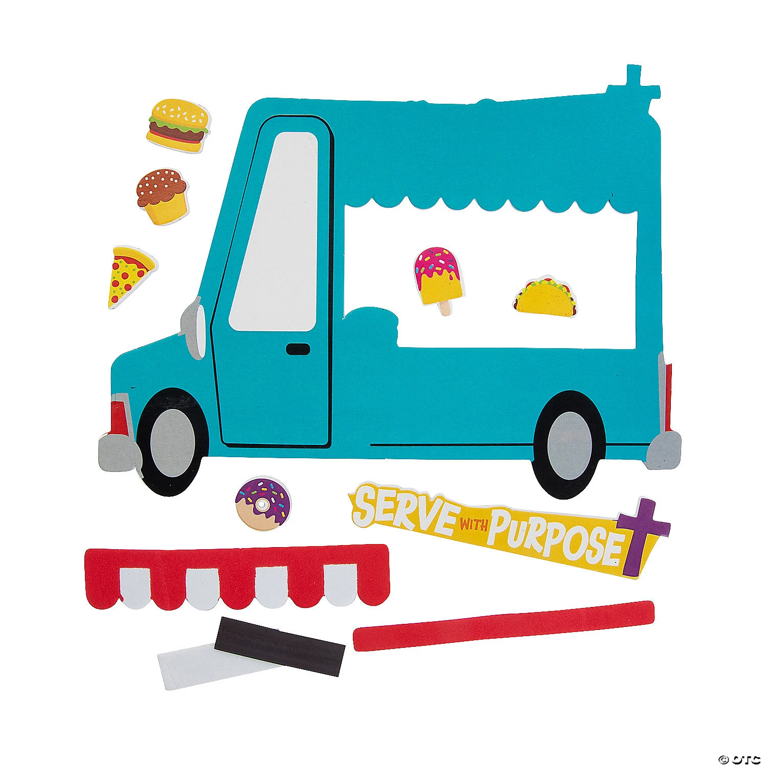 Wholesale ???? Food Truck VBS Picture Frame Magnet Craft Kit - Makes 12 ???? 2 Wholesale ???? Food Truck VBS Picture Frame Magnet Craft Kit - Makes 12 ???? - Image 2