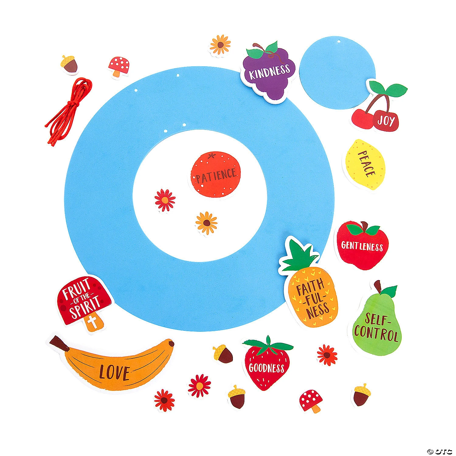Cheap ???? Fruit of the Spirit Wreath Craft Kit- Makes 12 ???? 2 Cheap ???? Fruit of the Spirit Wreath Craft Kit- Makes 12 ???? - Image 2