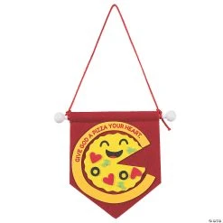 Best reviews of ???? Give God a Pizza Your Heart Banner Craft Kit - Makes 12 ????