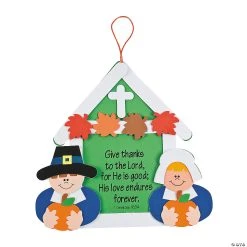 Cheap ???? “Give Thanks” Sign Craft Kit- Makes 12 ????