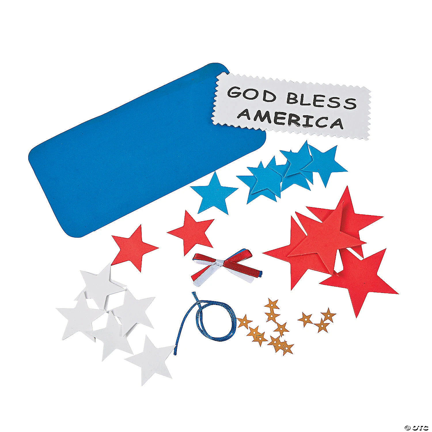 Outlet ???? God Bless America Sign Craft Kit- Makes 12 ???? 2 Outlet ???? God Bless America Sign Craft Kit- Makes 12 ???? - Image 2