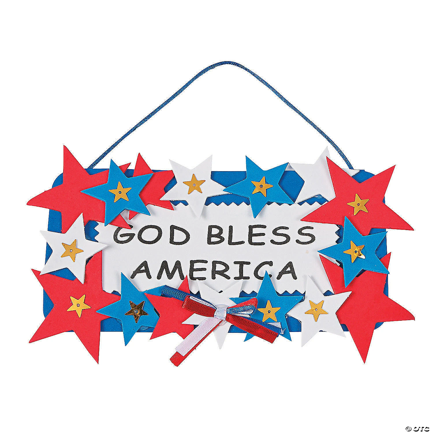 Outlet ???? God Bless America Sign Craft Kit- Makes 12 ???? 1 Outlet ???? God Bless America Sign Craft Kit- Makes 12 ????