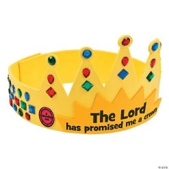 Best Sale ⌛ God Has Promised Me a Crown Craft Kit - Makes 12 ????