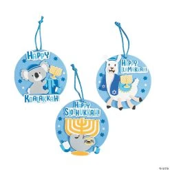 Budget ???? Hanukkah Animal Ornament Craft Kit - Makes 12 ????
