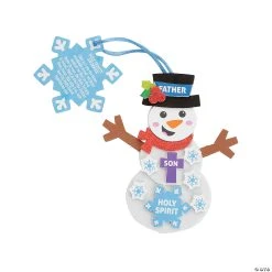 Buy ???? Holy Trinity Snowman Ornament Craft Kit - Makes 12 ⌛