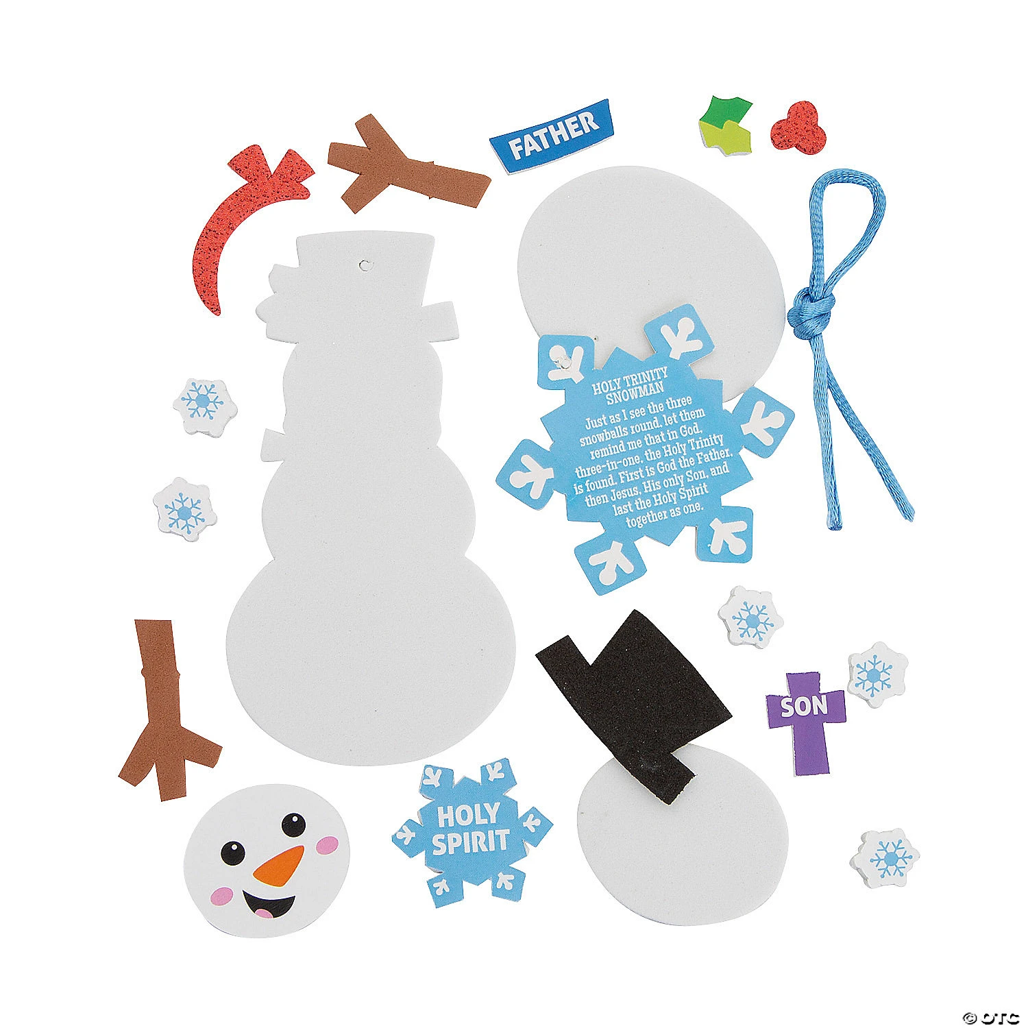 Buy ???? Holy Trinity Snowman Ornament Craft Kit - Makes 12 ⌛ 2 Buy ???? Holy Trinity Snowman Ornament Craft Kit - Makes 12 ⌛ - Image 2