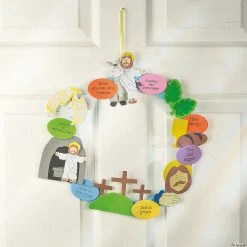 Wholesale ???? Holy Week Wreath Craft Kit- Makes 12 ⭐ -US Toy Sales 2024 holy week wreath craft kit makes 1248 5694 a02