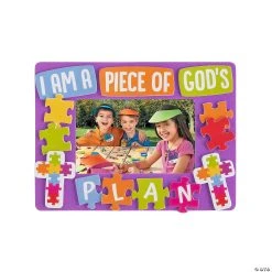 Flash Sale ???? I Am a Piece of God’s Plan Frame Magnet Craft Kit - Makes 12 ????