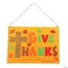 Budget ???? Inspirational Give Thanks Sign Craft Kit- Makes 12 ????