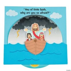 Buy ???? Jesus Calms The Storm Wheel Craft Kit- Makes 12 ????
