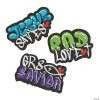 Top 10 ???? Jesus Graffiti Iron-On Patches - 12 Pc. ????