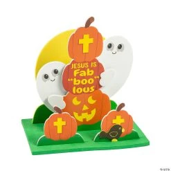 Promo ???? Jesus Is Fab-Boo-Lous Stand-Up Craft Kit - Makes 12 ????