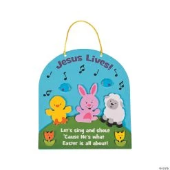 Top 10 ???? Jesus Lives Sign Craft Kit- Makes 12 ????
