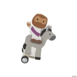 Best reviews of ???? Jesus on Donkey Pull-Back Craft Kit - Makes 12 ????