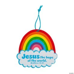 Hot Sale ???? Jesus Rainbow Ornament Craft Kit - Makes 12 ????