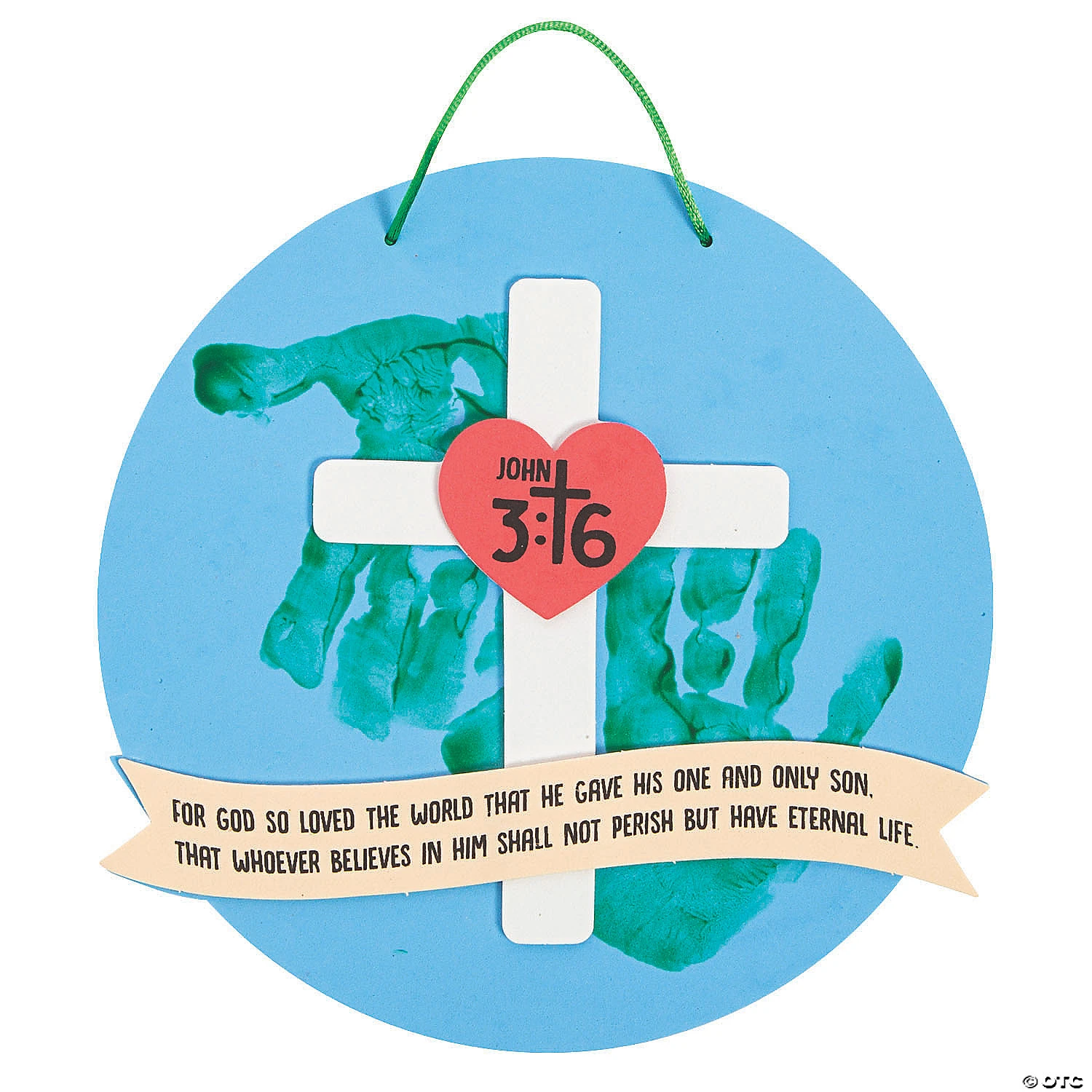 New ???? John 3:16 Handprint Sign Craft Kit - Makes 12 ✨ 1 New ???? John 3:16 Handprint Sign Craft Kit - Makes 12 ✨