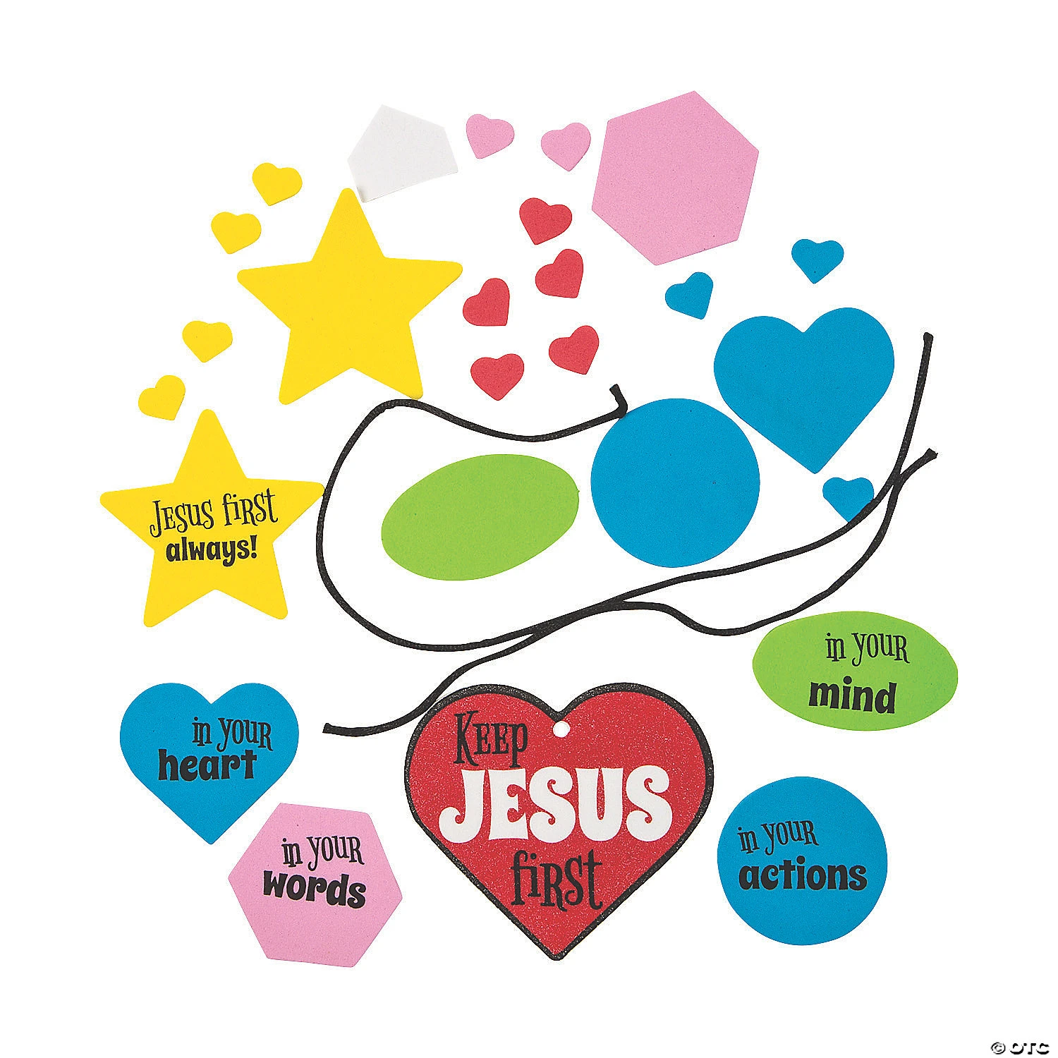 New ???? Keep Jesus First in Your Heart Craft Kit - Makes 12 ✨ 2 New ???? Keep Jesus First in Your Heart Craft Kit - Makes 12 ✨ - Image 2