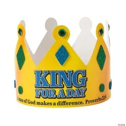 Budget ???? King for a Day Religious Dad Crown Craft Kit – Makes 12 ✔️