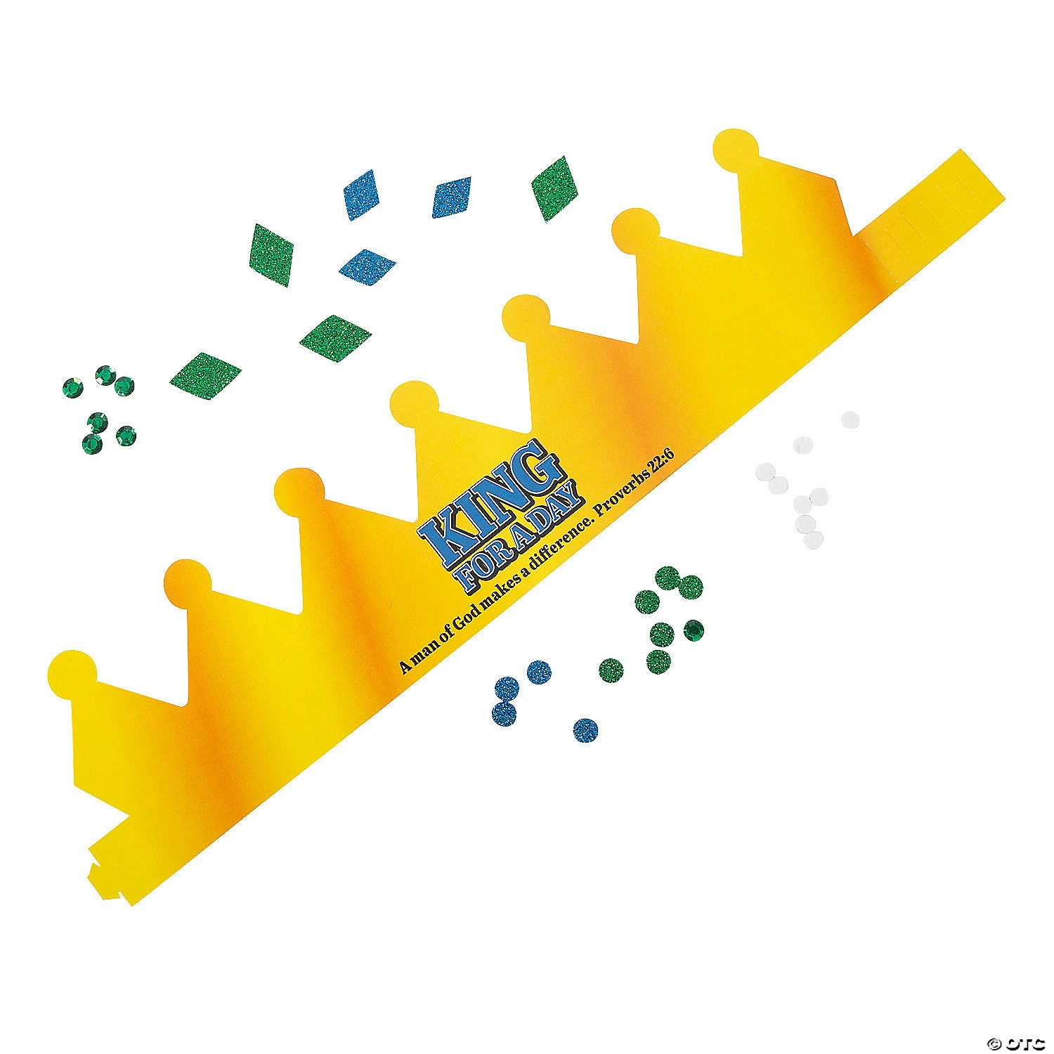 Budget ???? King for a Day Religious Dad Crown Craft Kit – Makes 12 ✔️ 2 Budget ???? King for a Day Religious Dad Crown Craft Kit – Makes 12 ✔️ - Image 2