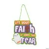 Best reviews of ❤️ Let Faith Be Bigger Than Fear Sign Craft Kit - Makes 12 ????