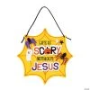 Hot Sale ✔️ Life is Scary Without Jesus ???? Halloween Sign Craft Kit – Makes 12 ????
