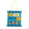 Outlet ⭐ Live Laugh Latke Sign Craft Kit - Makes 12 ????