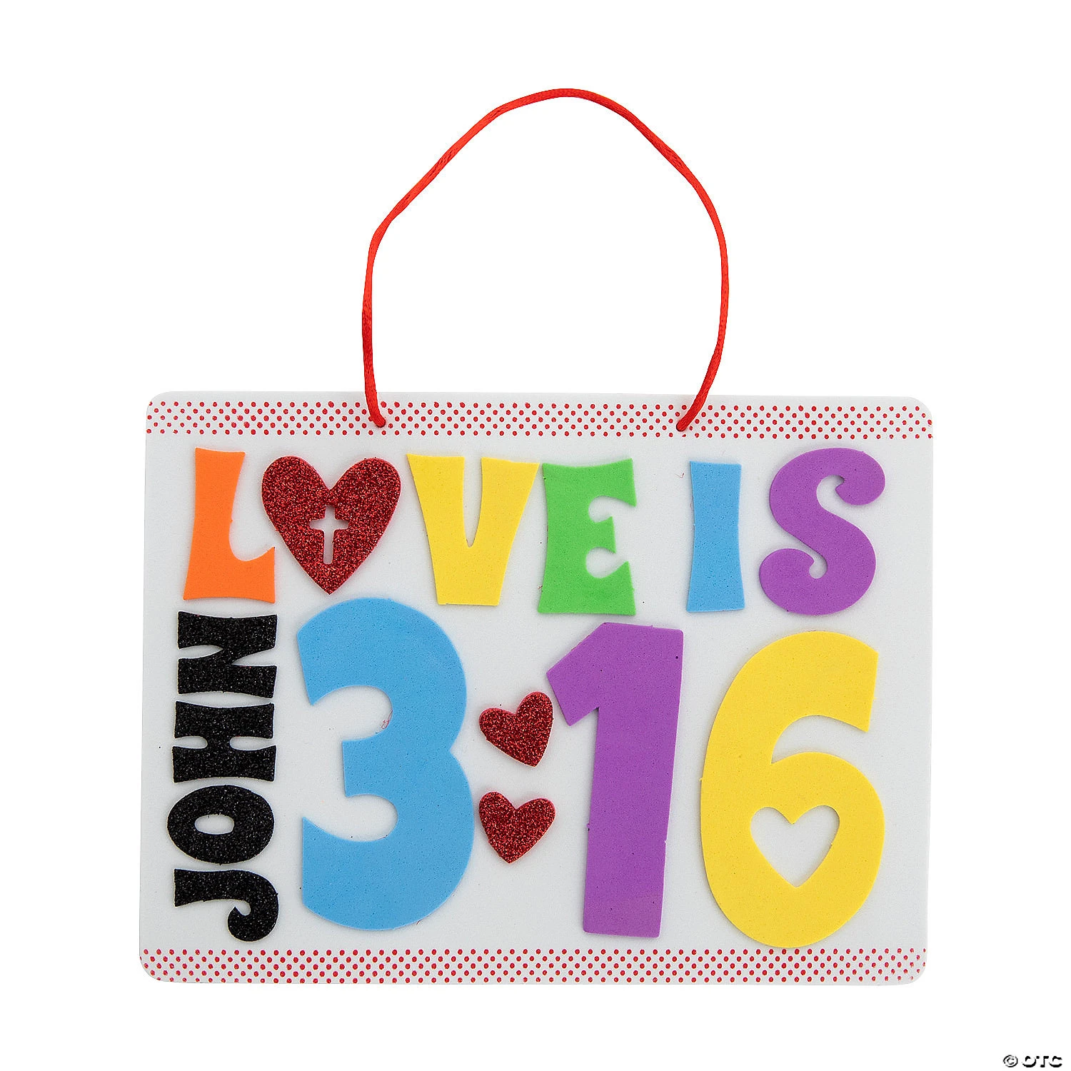 Deals ???? Love Is John 3:16 Sign Craft Kit ???? 1 Deals ???? Love Is John 3:16 Sign Craft Kit ????