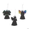 New ???? Magic Color Scratch Angel ???? Christmas Ornaments - 24 Pc. ✔️