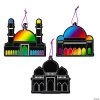 Wholesale ✨ Magic Color Scratch Mosque Ornaments - 12 Pc. ????
