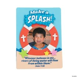 Flash Sale ⌛ Make a Splash VBS Picture Frame Magnet Craft Kit - Makes 12 ????