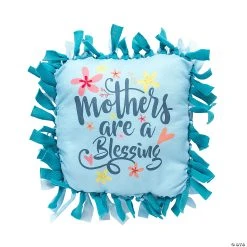Hot Sale ???? Mothers Are a Blessing Fleece Tied Pillow Craft Kit - Makes 6 ⭐
