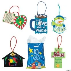 Best Sale ✨ Nativity ???? Christmas Ornament Craft Kits with Bags for 48 ????