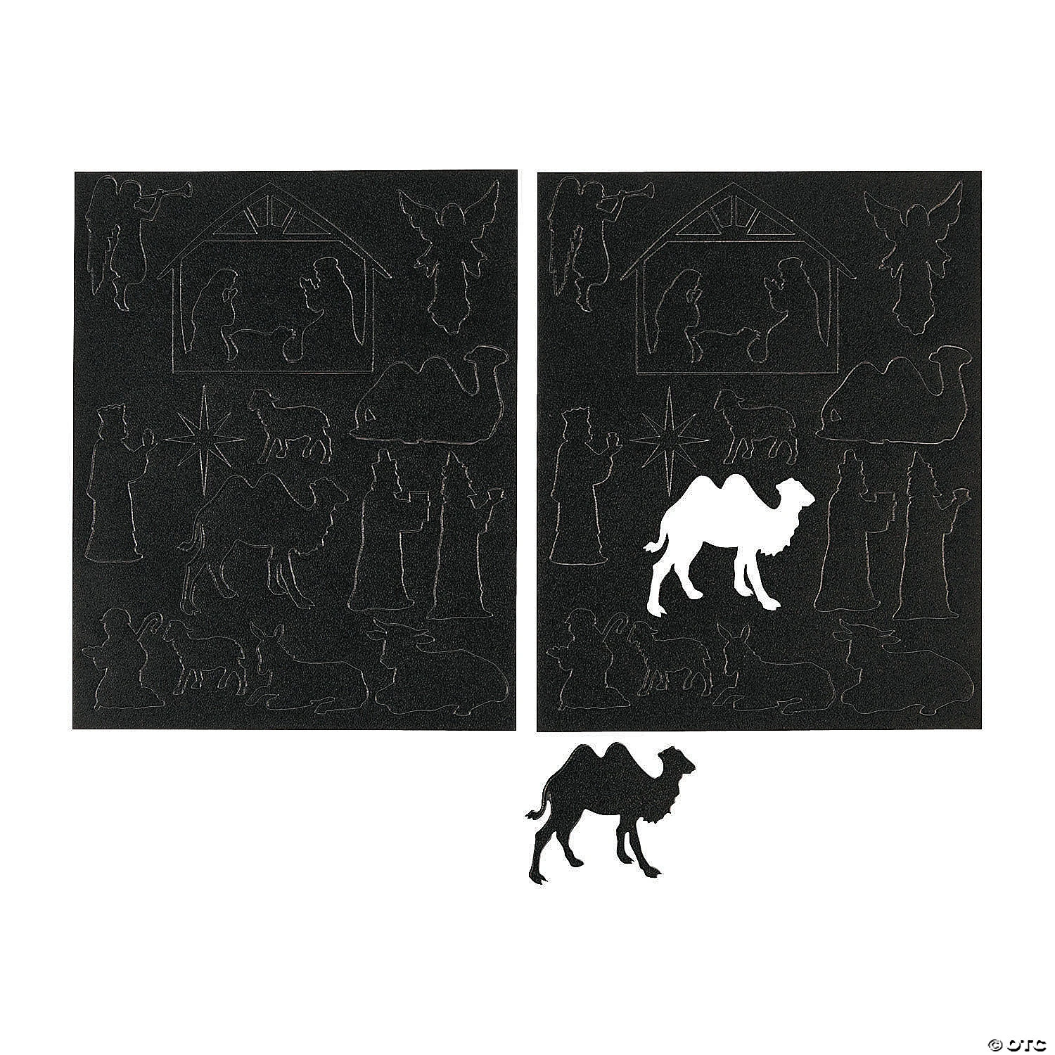 Discount ⌛ Nativity Mason Jar Decals - 24 Pc. ???? 2 Discount ⌛ Nativity Mason Jar Decals - 24 Pc. ???? - Image 2