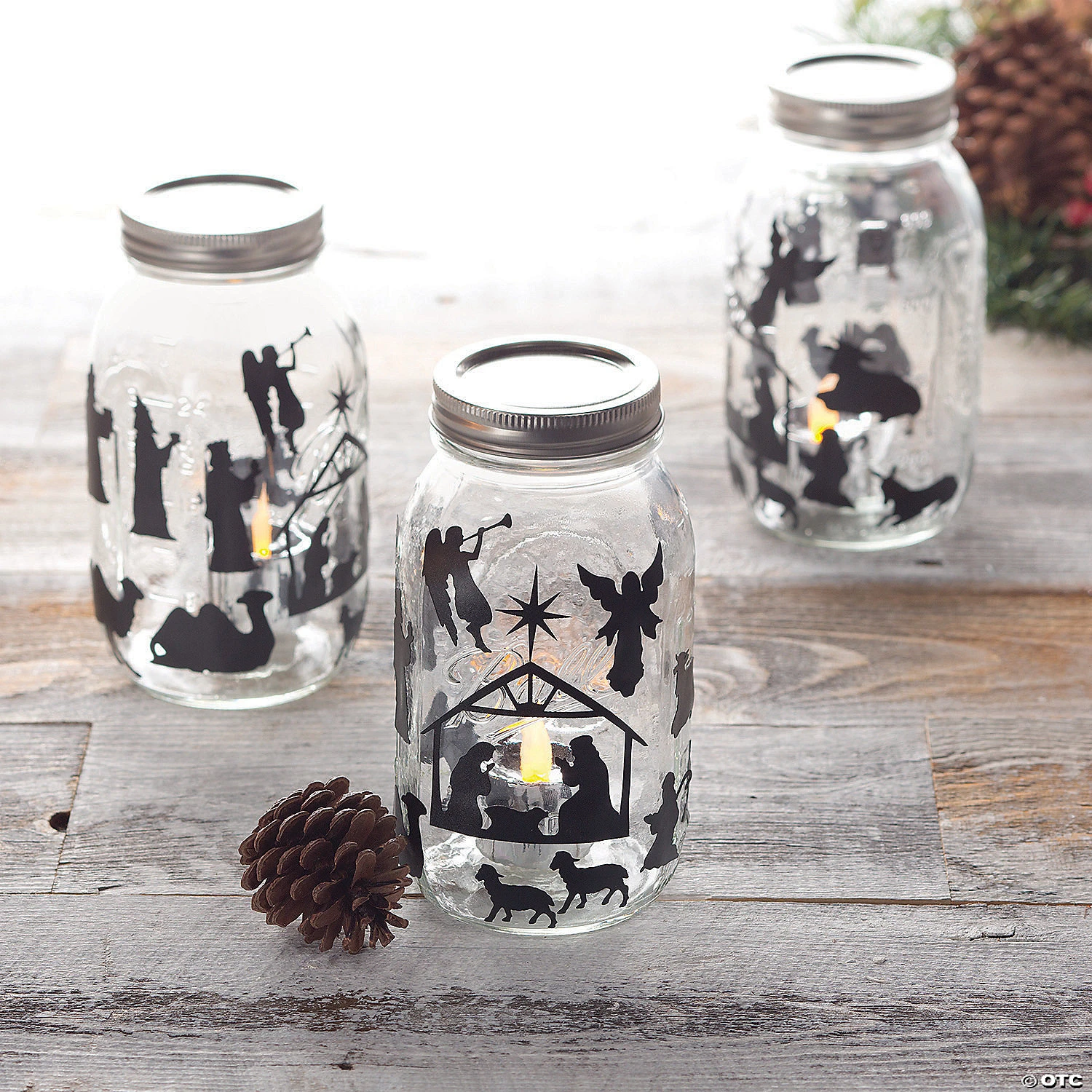 Discount ⌛ Nativity Mason Jar Decals - 24 Pc. ???? 4 Discount ⌛ Nativity Mason Jar Decals - 24 Pc. ???? - Image 4