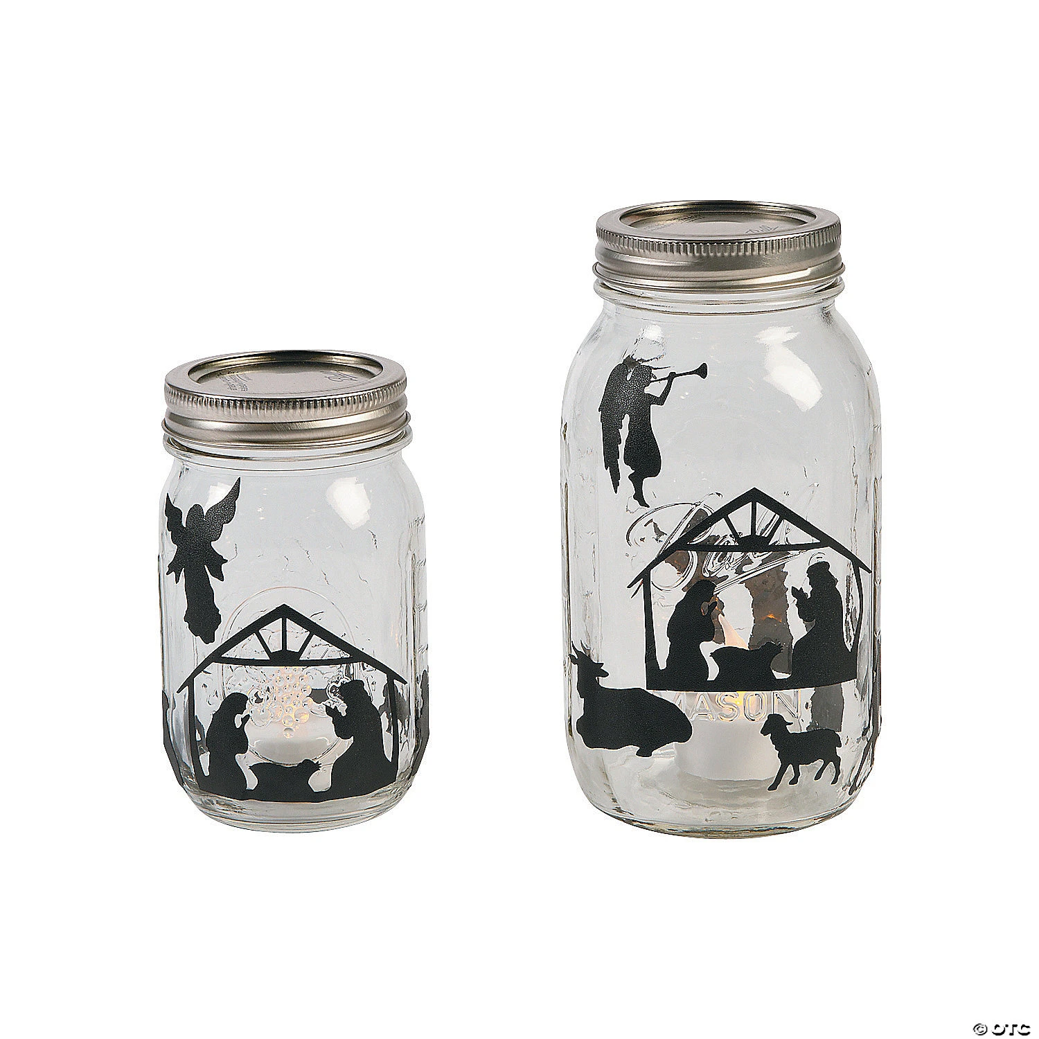 Discount ⌛ Nativity Mason Jar Decals - 24 Pc. ???? 1 Discount ⌛ Nativity Mason Jar Decals - 24 Pc. ????