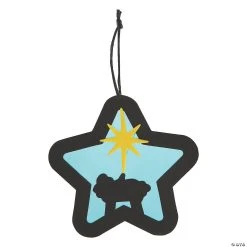 Best reviews of ???? Nativity Star ???? Christmas Ornament Craft Kit - 12 Pc. ????