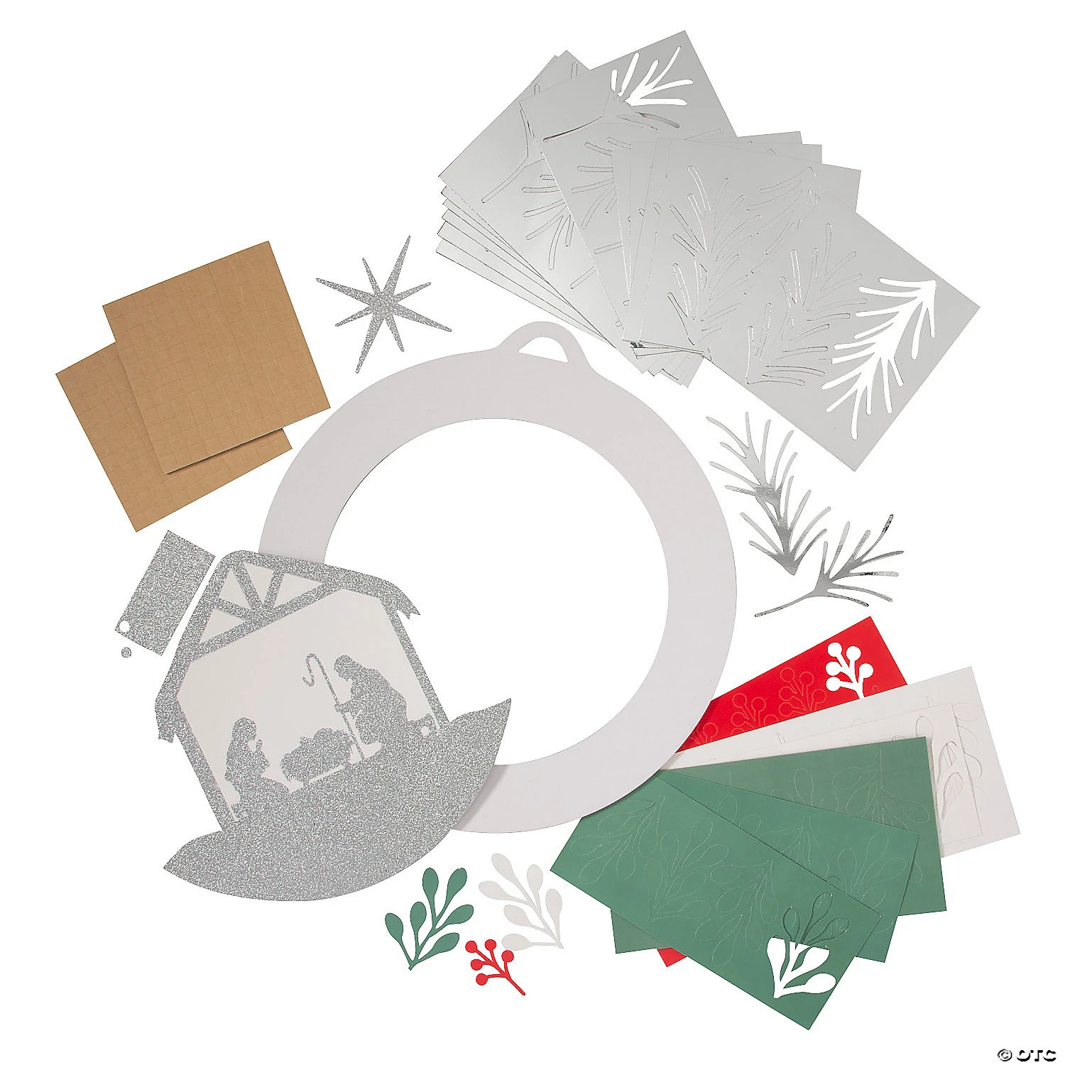 Buy ???? Nativity Wreath Craft Kit - Makes 1 ???? 2 Buy ???? Nativity Wreath Craft Kit - Makes 1 ???? - Image 2