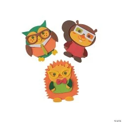 Buy ???? Nerdy Fall Critter Magnet Craft Kit - Makes 12 ????