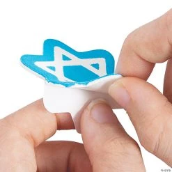 Cheap ✔️ Paper Plate Menorah Stand-Up Craft Kit - Makes 6 ???? -US Toy Sales 2024 paper plate menorah stand up craft kit makes 613911785 a02