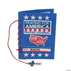 Discount ???? Patriotic Prayer Journal Craft Kit - Makes 12 ????
