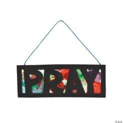 Cheapest ???? Pray Tissue Paper Sign Craft Kit - Makes 12 ????