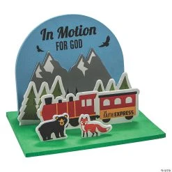 Cheap ???? Railroad VBS 3D Train Craft Kit - Makes 12 ????